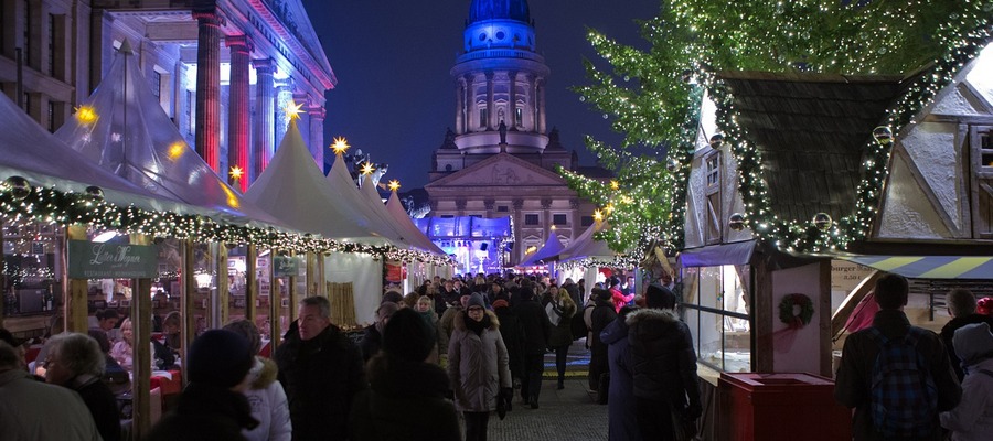 Stemningsfuldt julemarked i Berlin